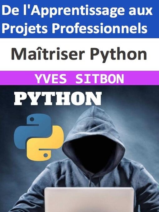 Title details for MAITRISER Python by YVES SITBON - Available